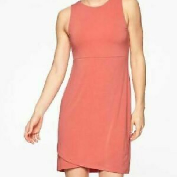 Athleta Coral Stretch Dress